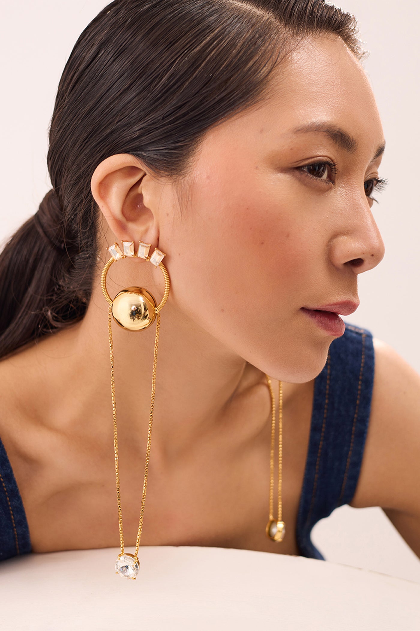 Ruhhette La Seine Earrings indian designer wear online shopping melange singapore