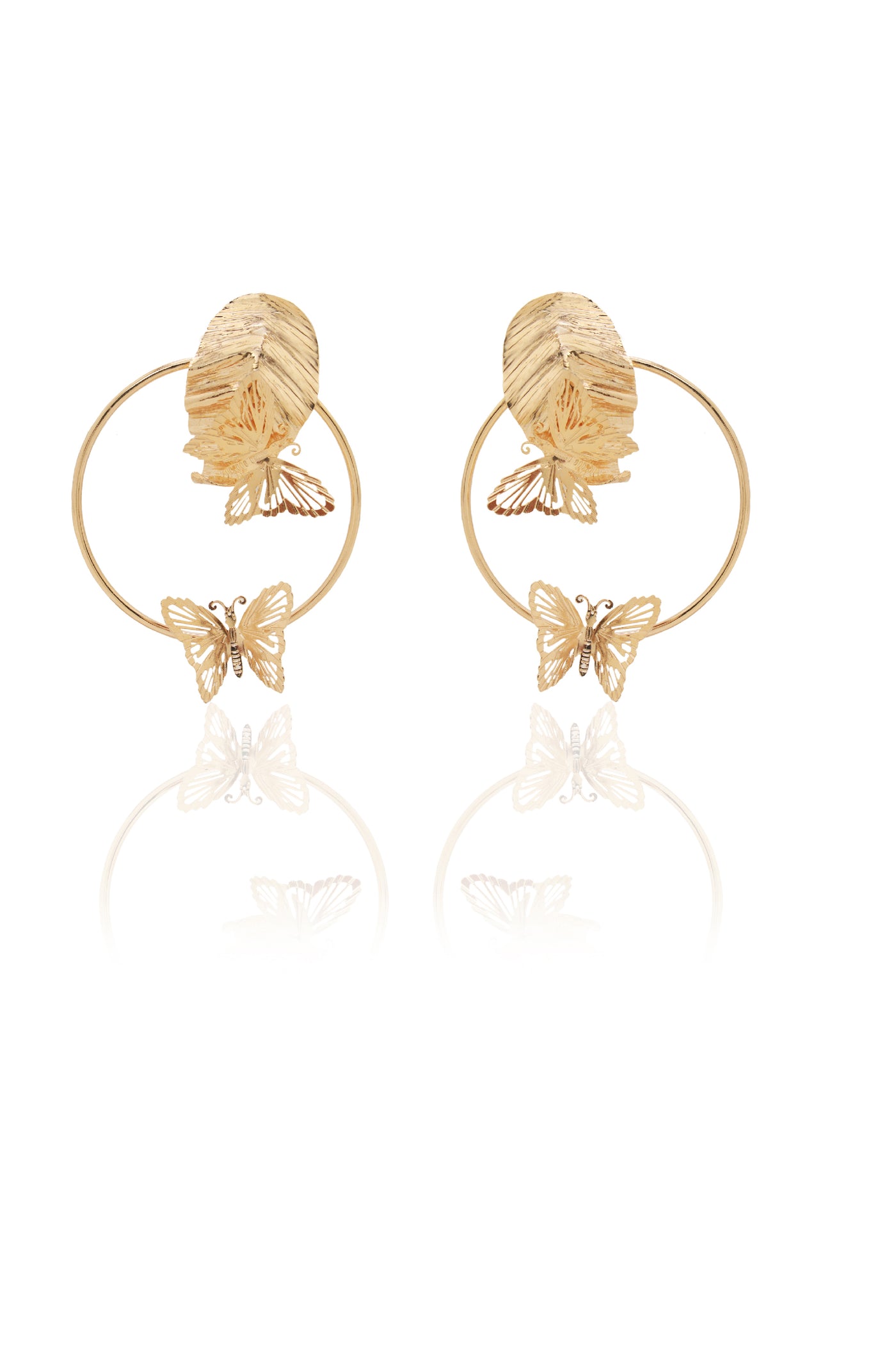 Ruhhette Love Me A Little Hoops Jewellery Indian designer wear online shopping melange singapore