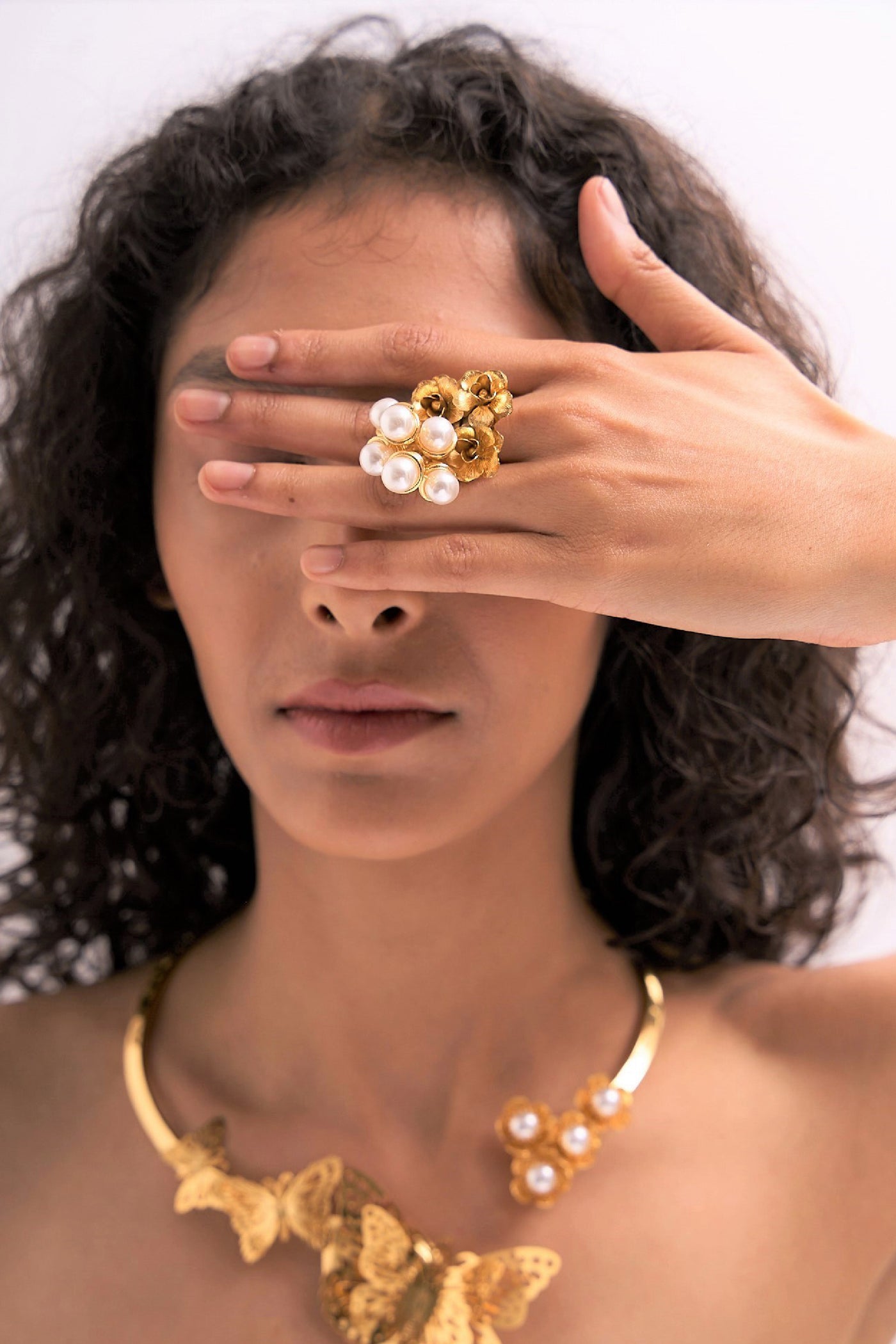 Ruhhette Ocean's Gem Jewellery Indian designer wear online shopping melange singapore