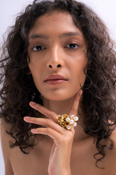 Ruhhette Ocean's Gem Jewellery Indian designer wear online shopping melange singapore