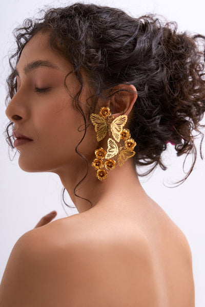 Ruhhette Pappillion Jewellery Indian designer wear online shopping melange singapore