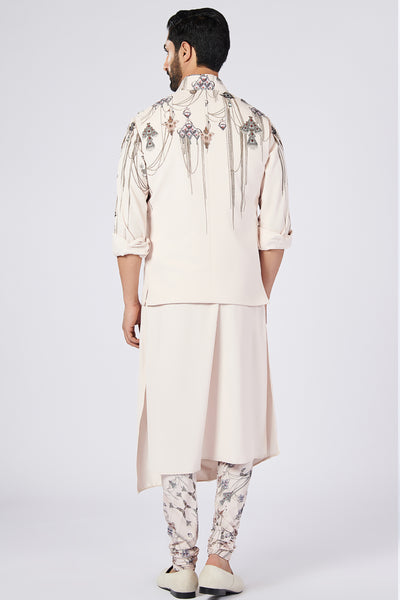 SN By Shantanu Nikhil Menswear Printed Churidar indian designer wear online shopping melange singapore