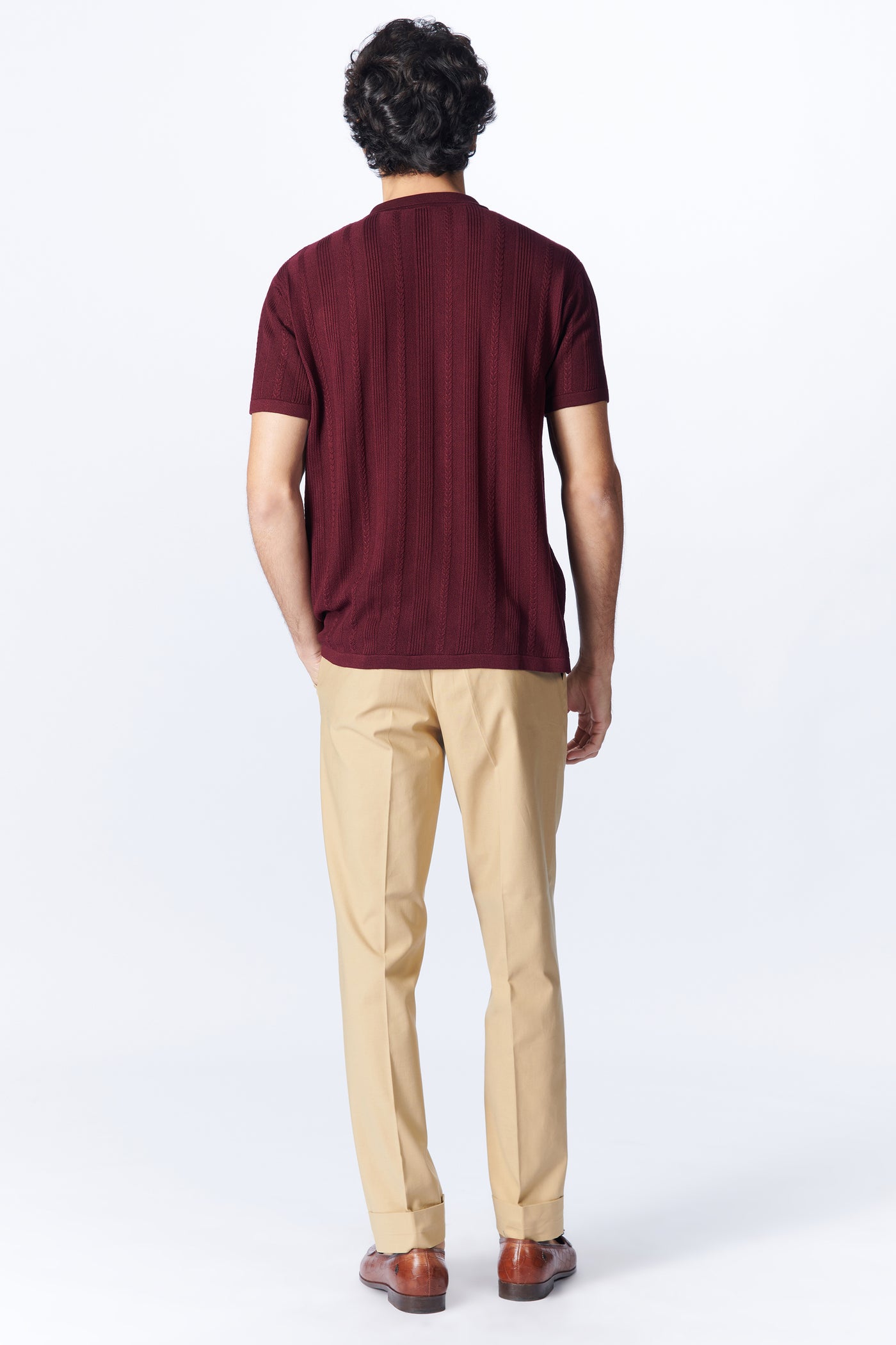 SN By Shantanu Nikhil Menswear SNCC Cherry Bowling Shirt indian designer wear online shopping melange singapore