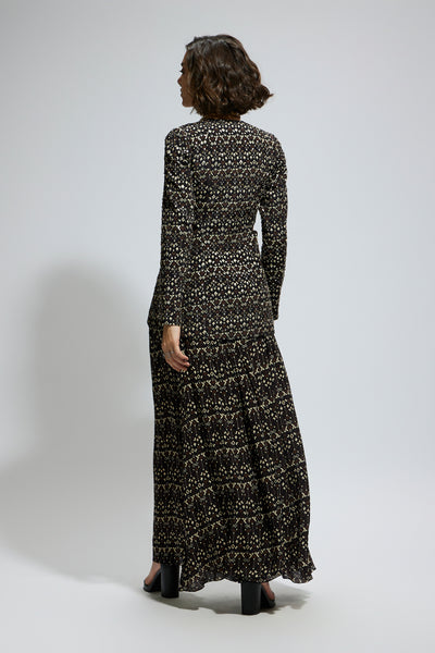 SVA Black Embellished Side Cut Out Jacket Set indian designer wear online shopping melange singapore