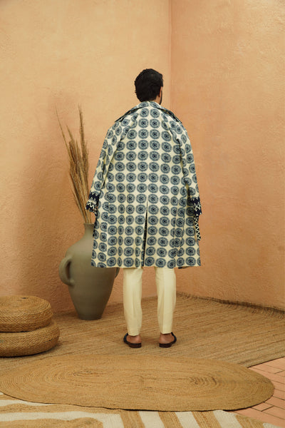 SVA Naima Trench Coat indian designer wear online shopping melange singapore