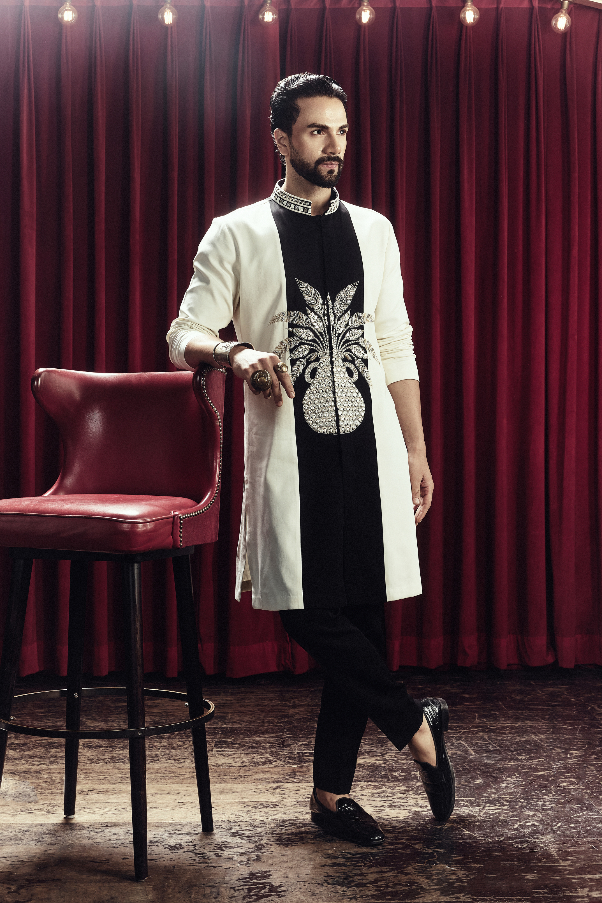 SVA Kavish Kurta Set indian designer wear online shopping melange singapore 