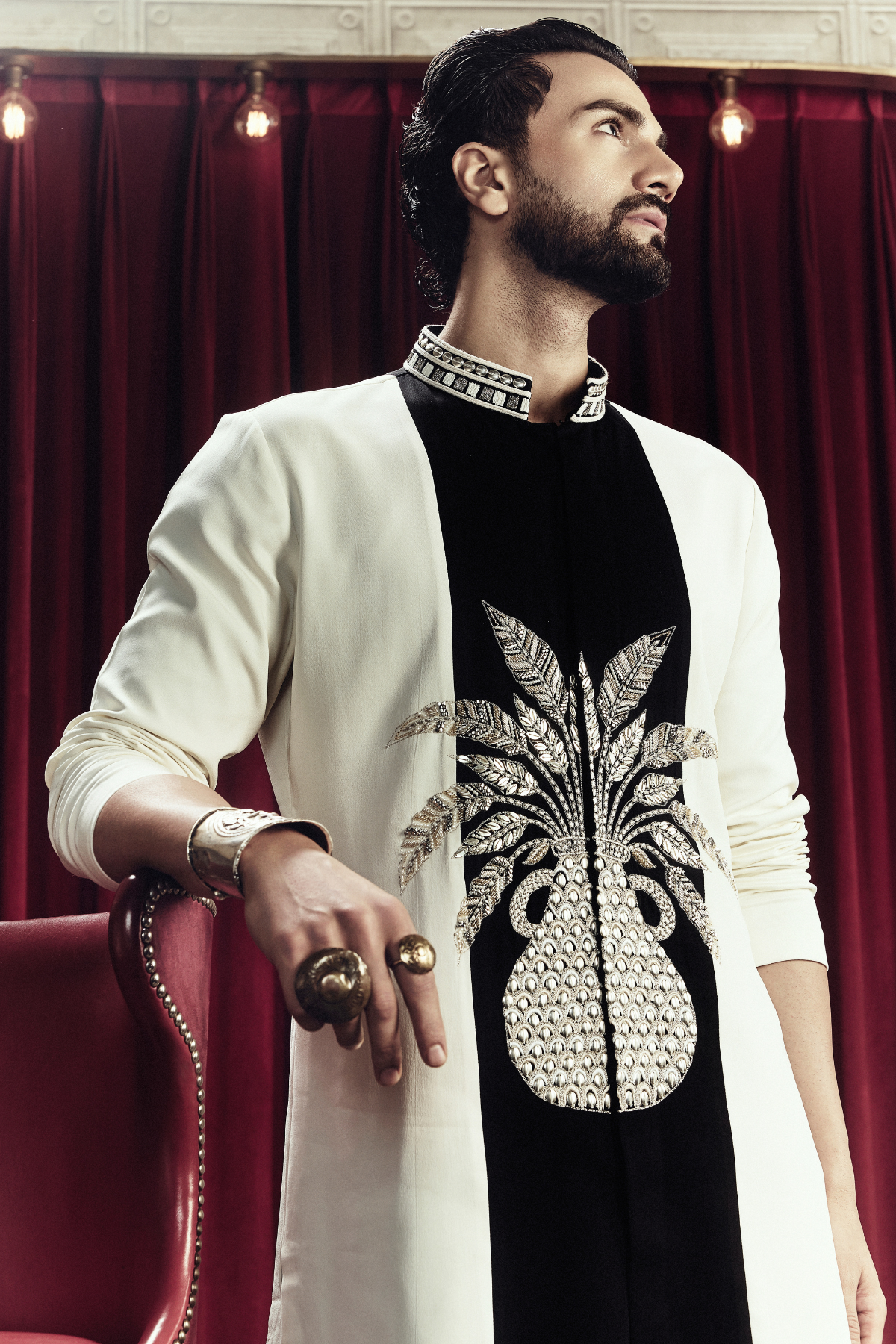 SVA Kavish Kurta Set indian designer wear online shopping melange singapore 