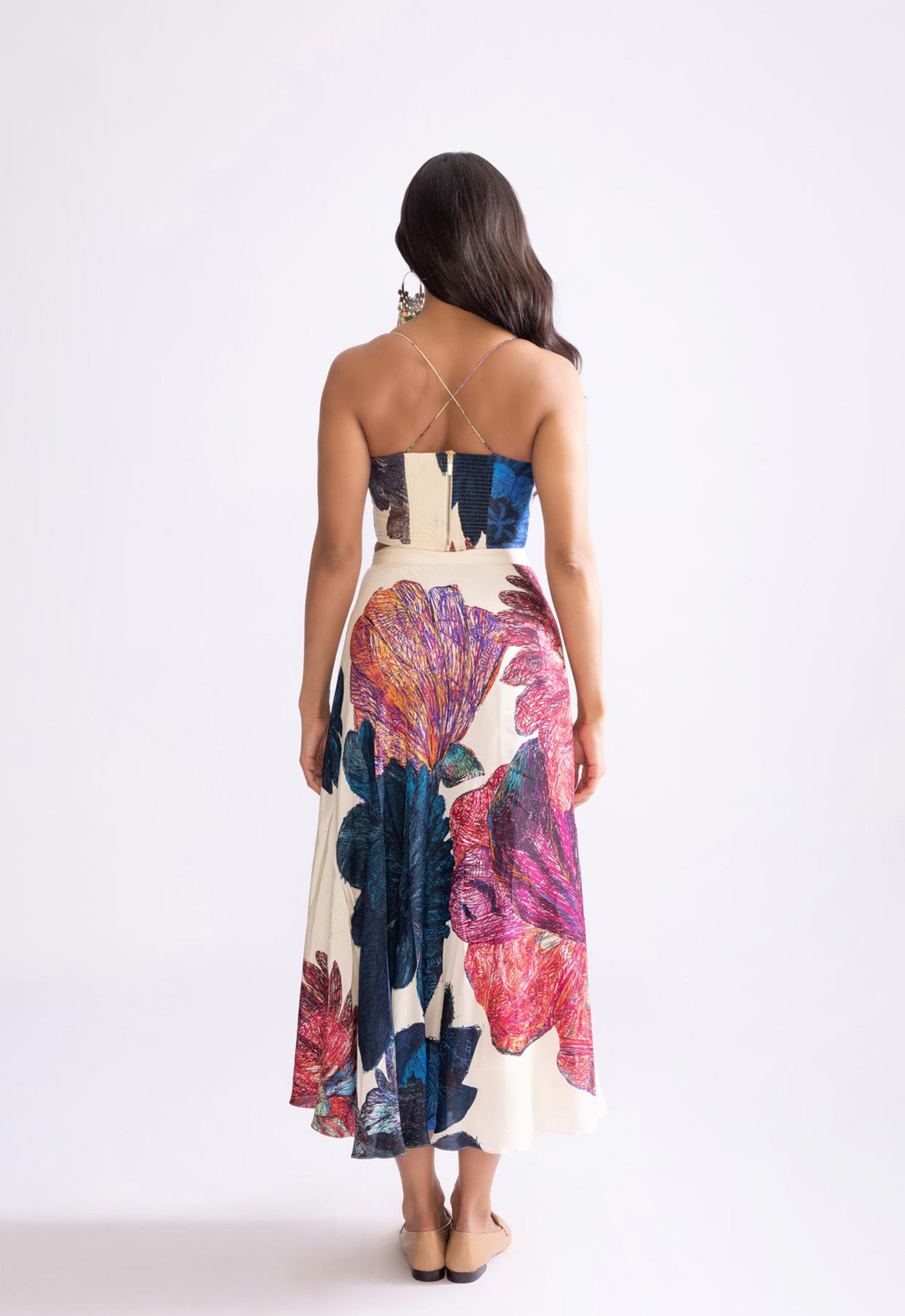 Saaksha & Kinni Sana Skirt indian designer wear online shopping melange singapore