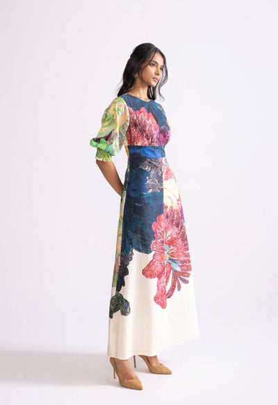 Saaksha & Kinni Daisy Dress indian designer wear online shopping melange singapore