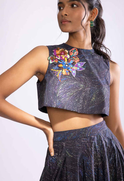 Saaksha & Kinni Nikki Skirt indian designer wear online shopping melange singapore
