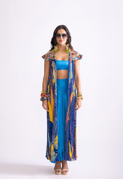Shantanu & Nikhil Sass Skirt indian designer wear online shopping melange singapore