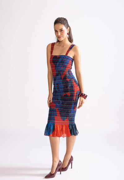 Saaksha & Kinni Sage Dress indian designer wear online shopping melange singapore