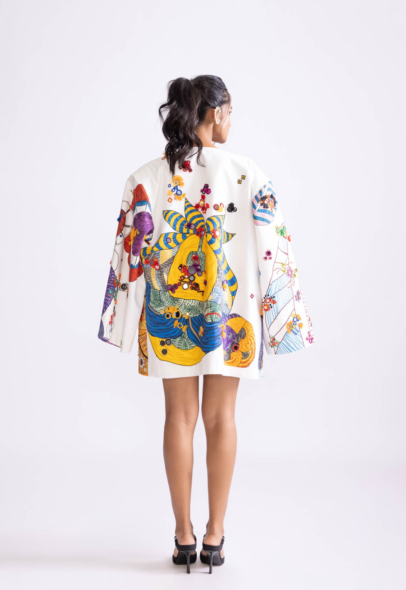 Saaksha & Kinni Sefina Jacket indian designer wear online shopping melange singapore

