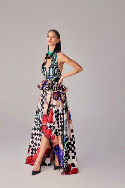 Saaksha & Kinni Abby Skirt indian designer wear online shopping melange singapore

