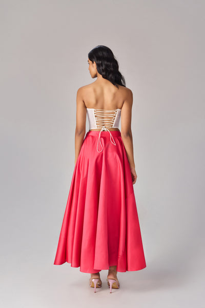 Saaksha & Kinni Agnes Corset Multi indian designer wear online shopping melange singapore