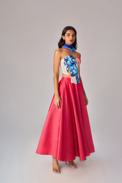 Saaksha & Kinni Agnes Corset Multi indian designer wear online shopping melange singapore