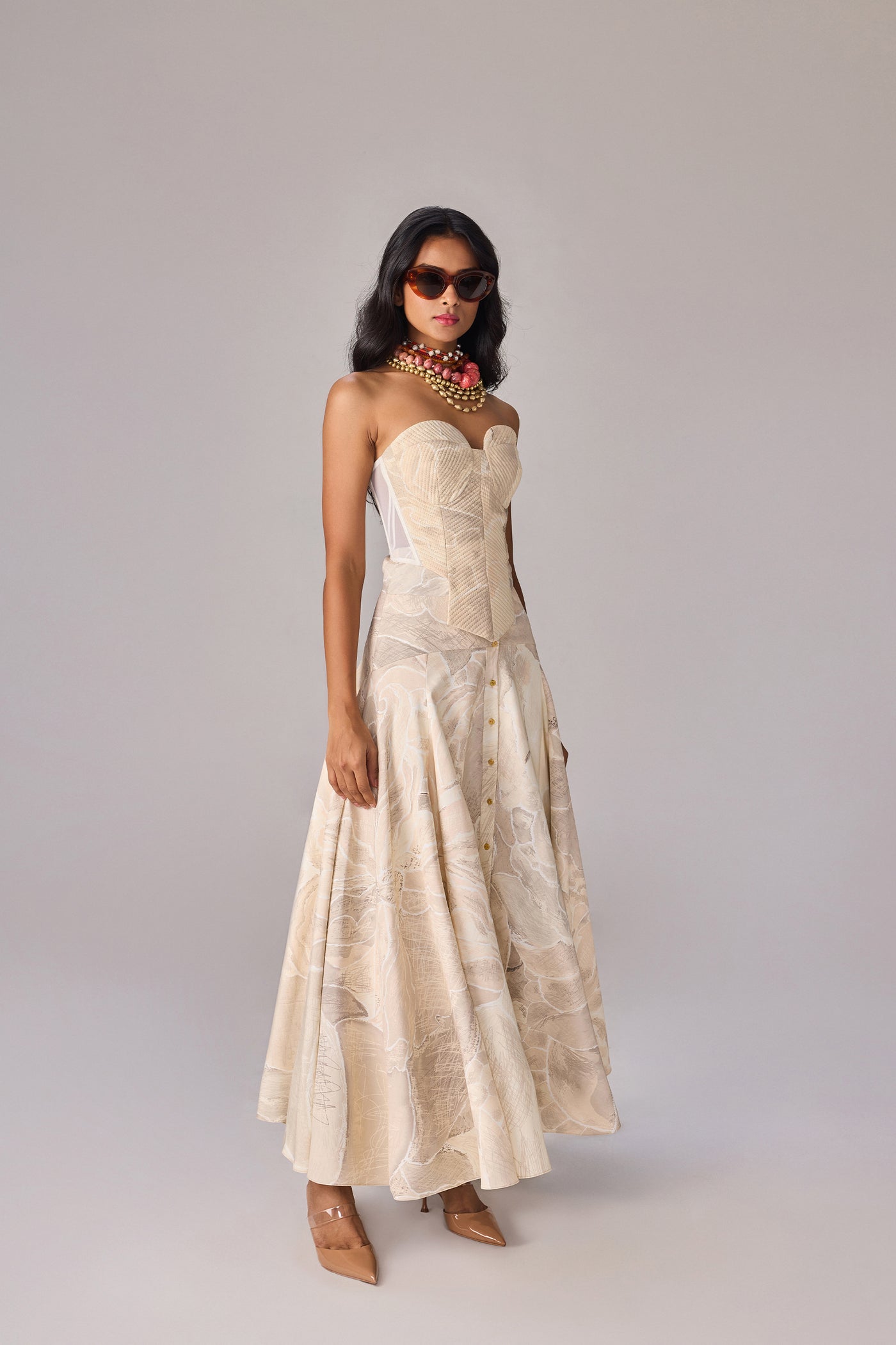 Saaksha & Kinni Agnes Corset indian designer wear online shopping melange singapore

