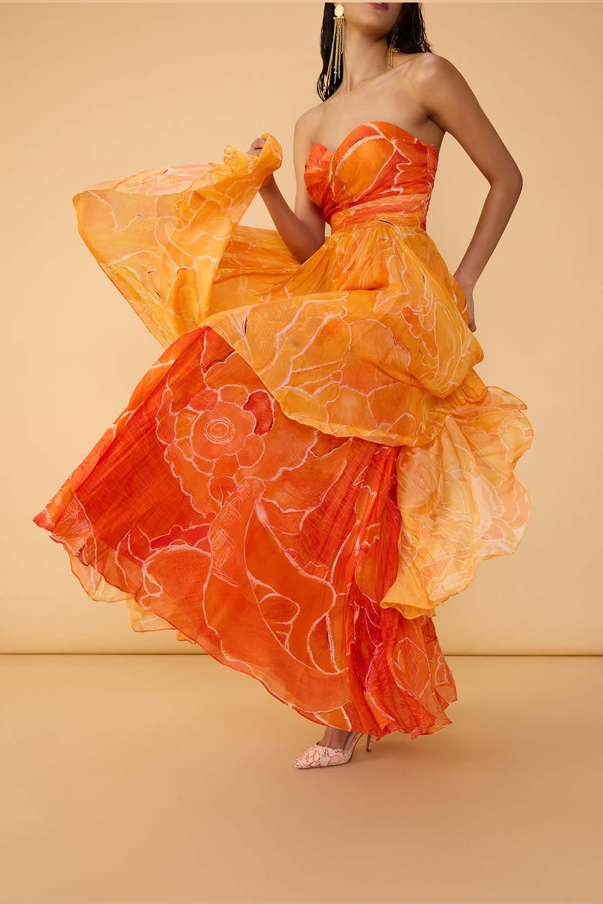 Saaksha & Kinni Amora Dress indian designer wear online shopping melange singapore 
