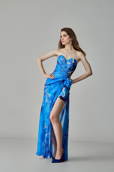Saaksha & Kinni Anastasia Dress indian designer wear online shopping melange singapore