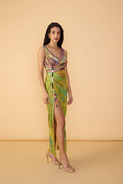Saaksha & Kinni Anya Dress indian designer wear online shopping melange singapore 