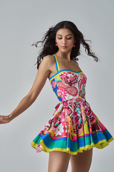 Saaksha & Kinni Ballarina Dress indian designer wear online shopping melange singapore