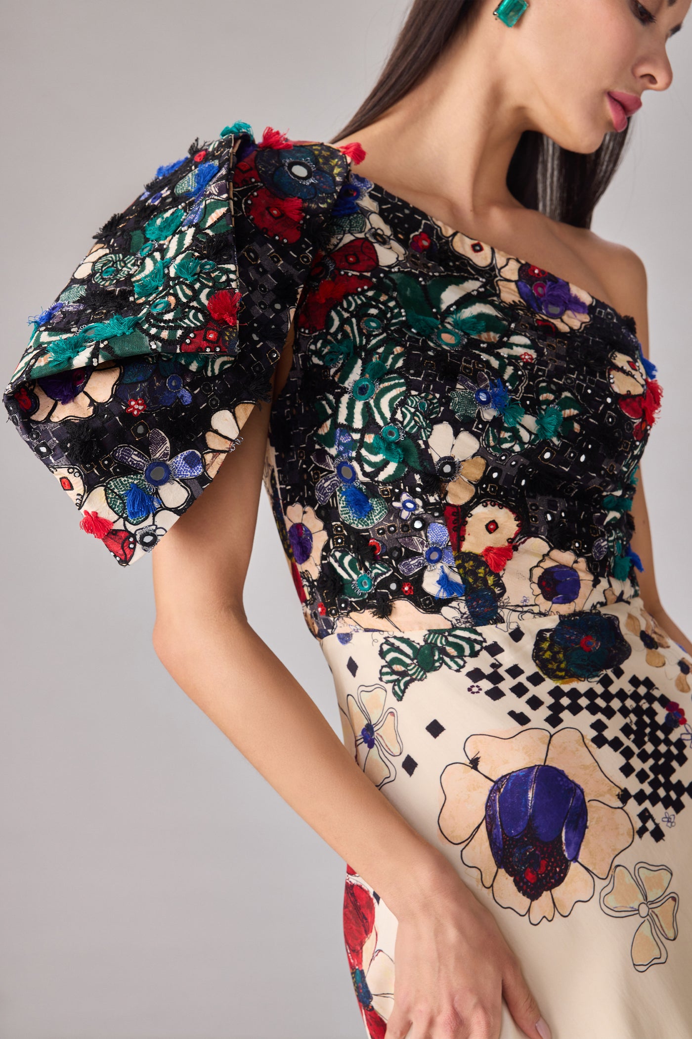Saaksha & Kinni Bianca Dress indian designer wear online shopping melange singapore