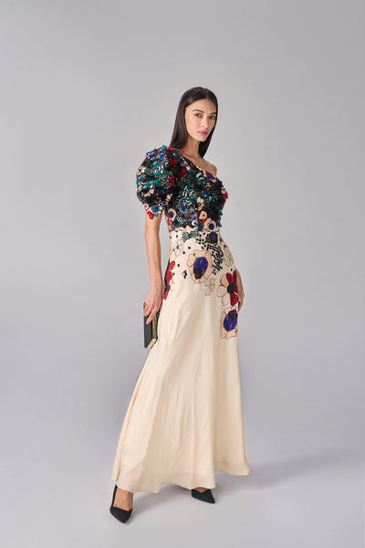 Saaksha & Kinni Bianca Dress indian designer wear online shopping melange singapore