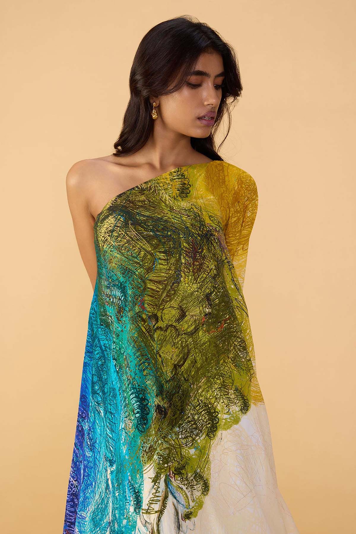 Saaksha & Kinni Christy Dress indian designer wear online shopping melange singapore 
