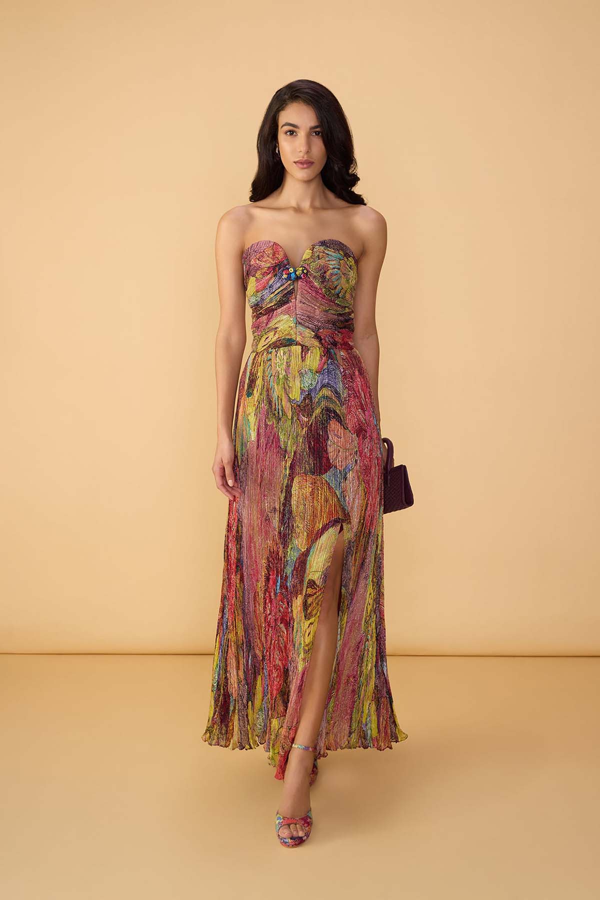 Saaksha & Kinni Claritta Dress indian designer wear online shopping melange singapore 