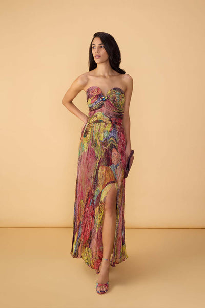 Saaksha & Kinni Claritta Dress indian designer wear online shopping melange singapore 
