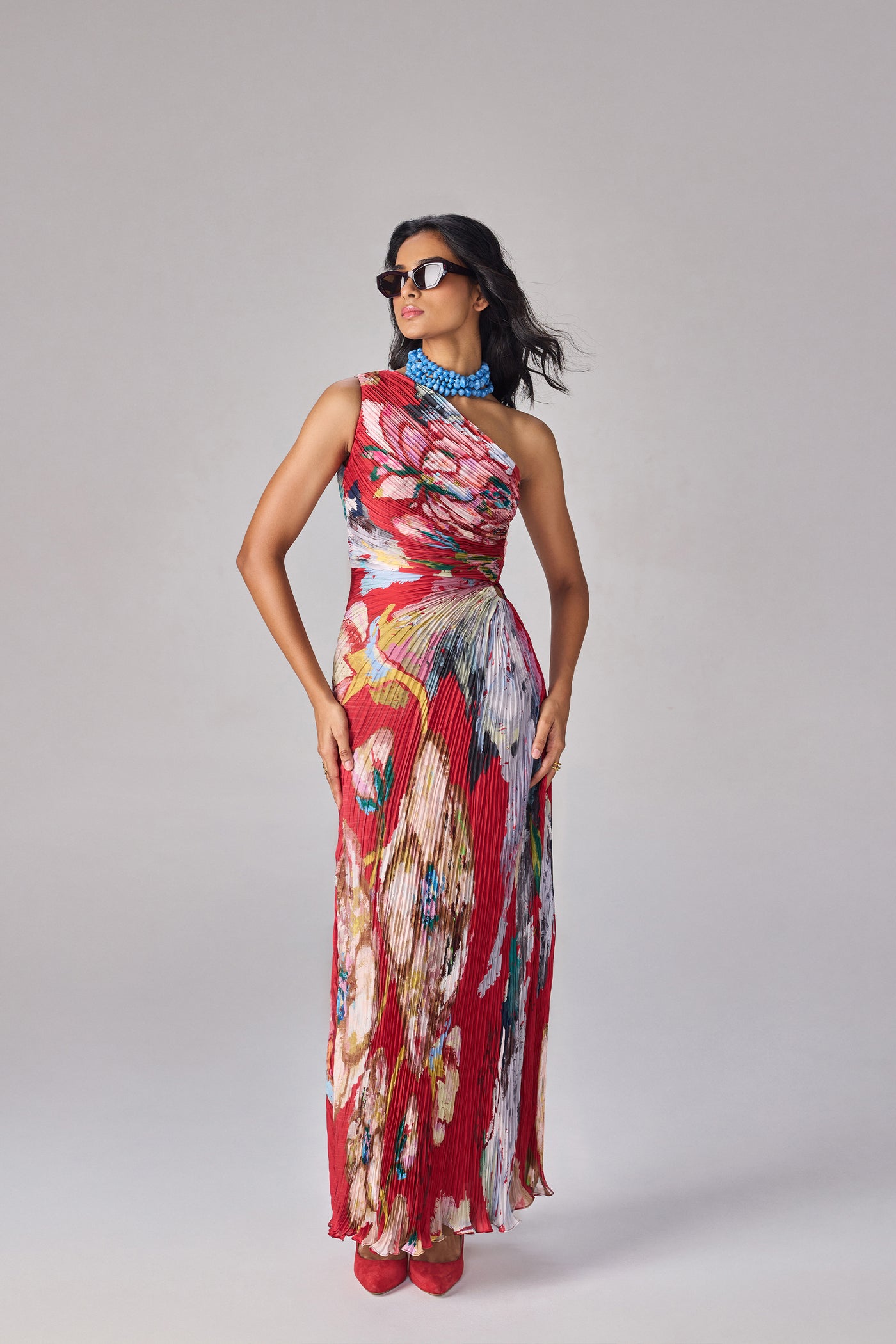 Saaksha & Kinni Cleo Dress indian designer wear online shopping melange singapore