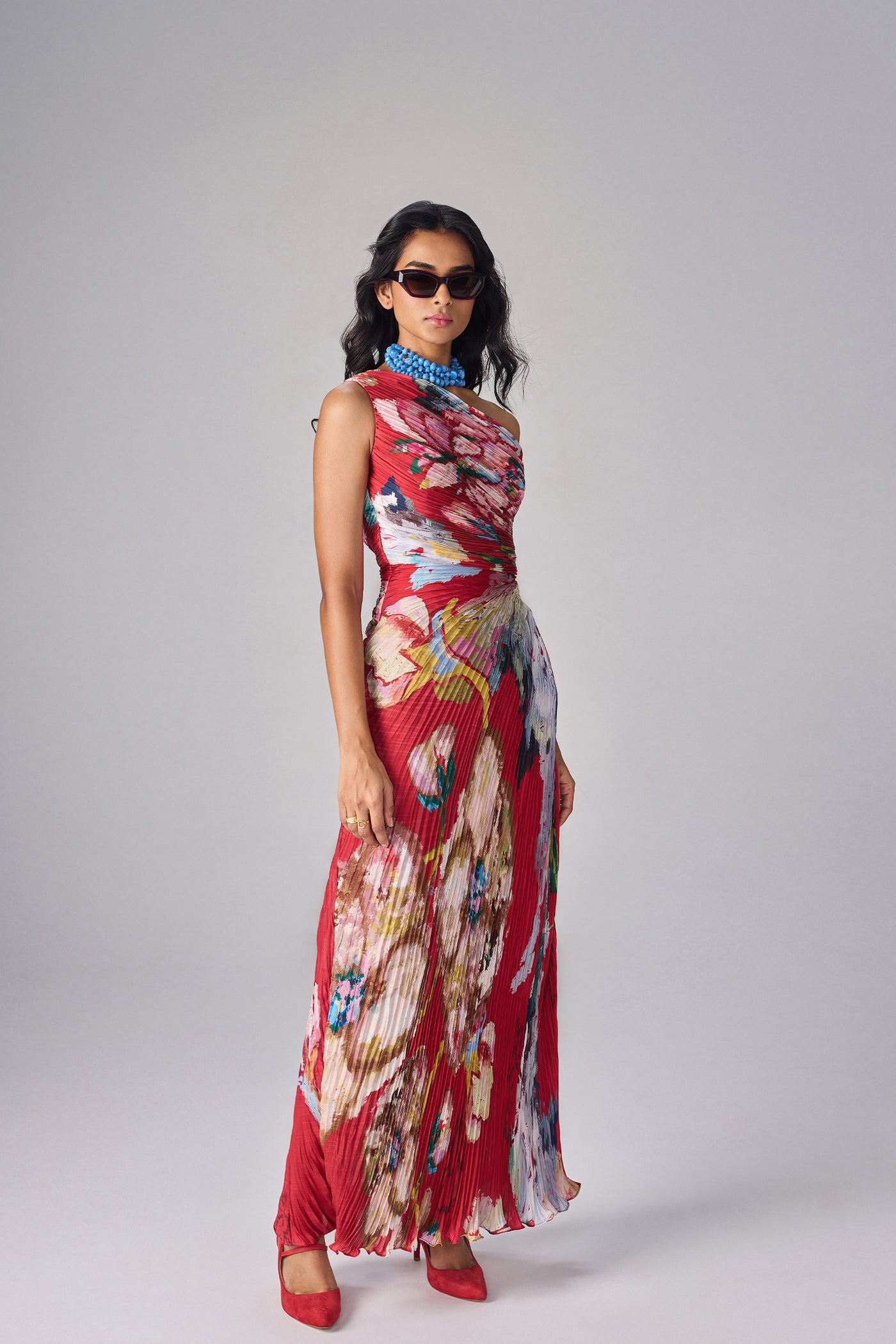 Saaksha & Kinni Cleo Dress indian designer wear online shopping melange singapore