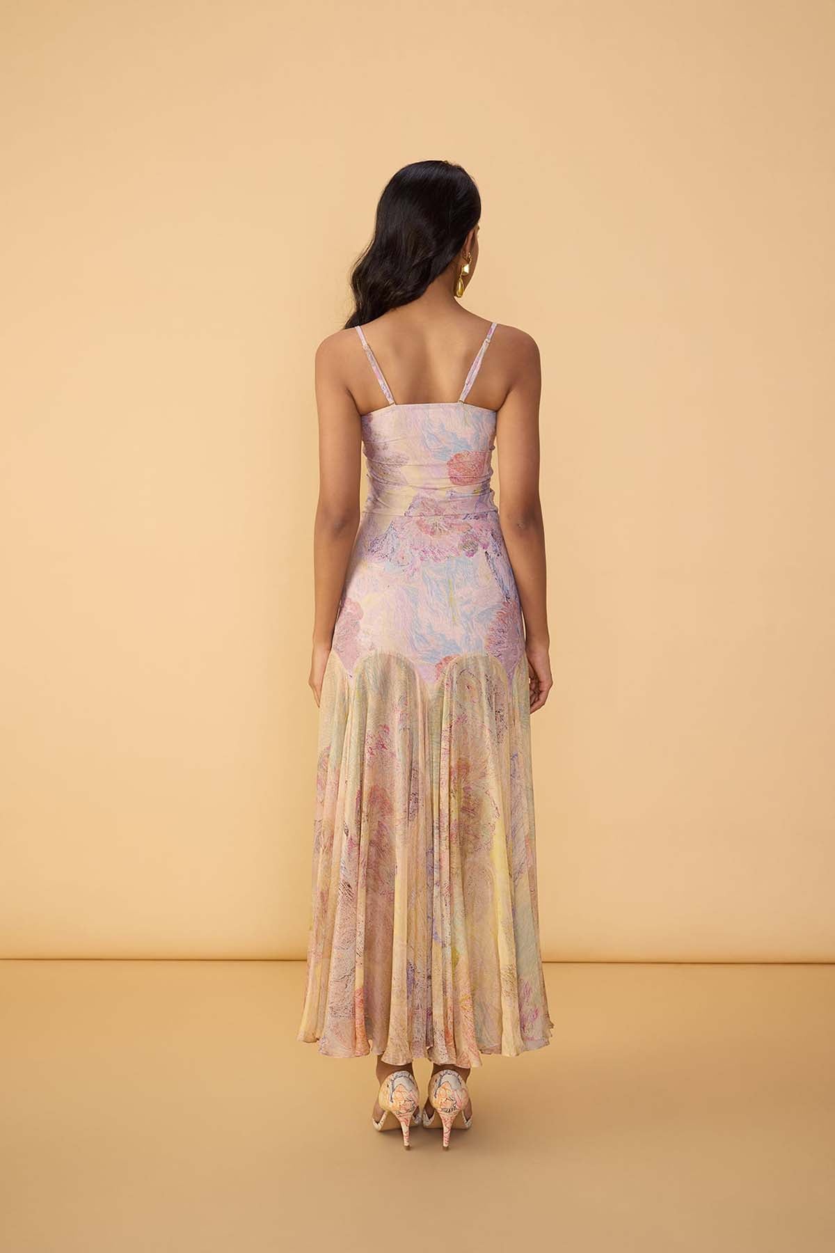 Saaksha & Kinni Daisy Dress indian designer wear online shopping melange singapore 