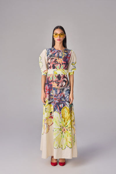 Saaksha & Kinni Daisy Dress indian designer wear online shopping melange singapore