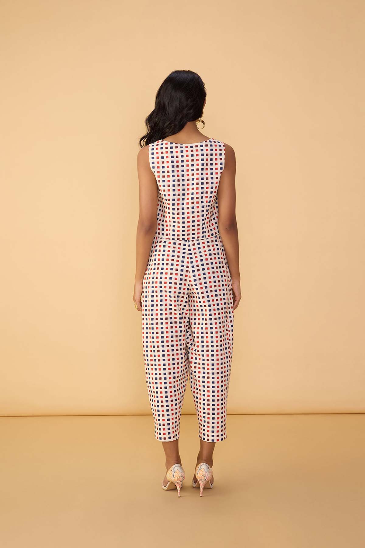 Saaksha & Kinni Delfie Waistcoat indian designer wear online shopping melange singapore 