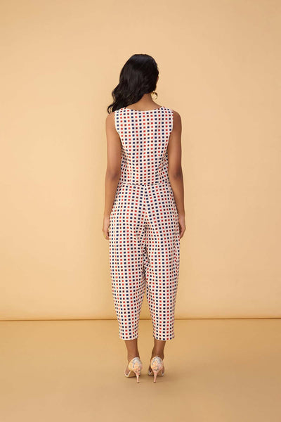 Saaksha & Kinni Delfie Waistcoat indian designer wear online shopping melange singapore 