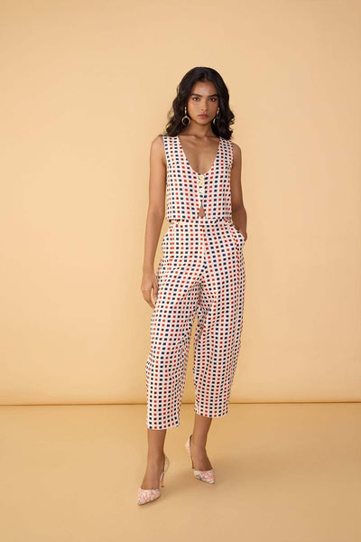 Saaksha & Kinni Delfie Waistcoat indian designer wear online shopping melange singapore 