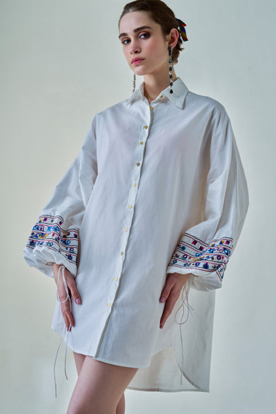 Saaksha & Kinni Elsa Shirt indian designer wear online shopping melange singapore