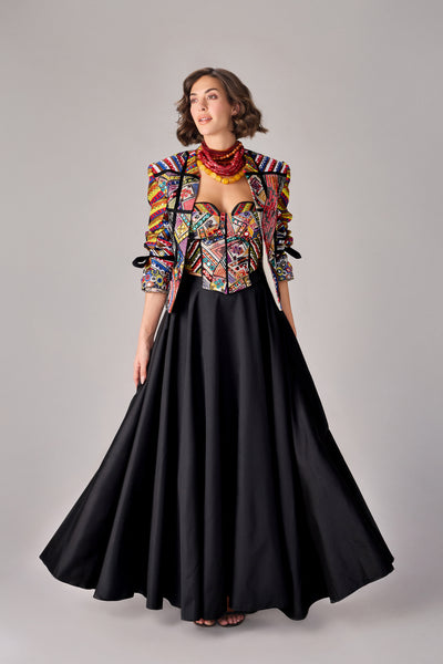 Saaksha & Kinni Elvira Jacket indian designer wear online shopping melange singapore
