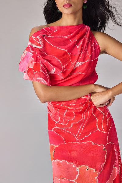 Saaksha & Kinni Emberly Dress indian designer wear online shopping melange singapore