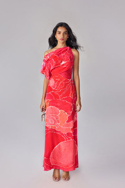 Saaksha & Kinni Emberly Dress indian designer wear online shopping melange singapore
