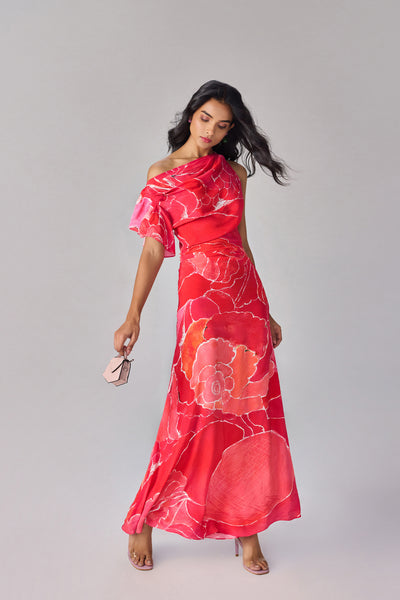 Saaksha & Kinni Emberly Dress indian designer wear online shopping melange singapore