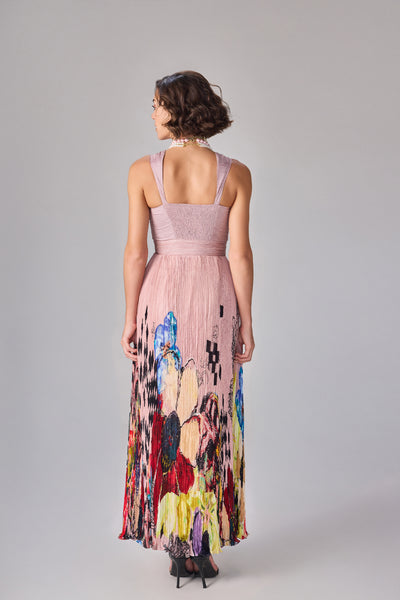 Saaksha & Kinni Emma Dress Multi indian designer wear online shopping melange singapore