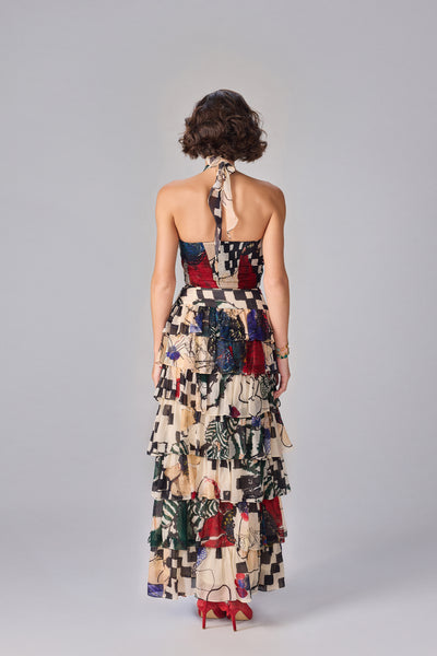 Saaksha & Kinni Etta Dress indian designer wear online shopping melange singapore