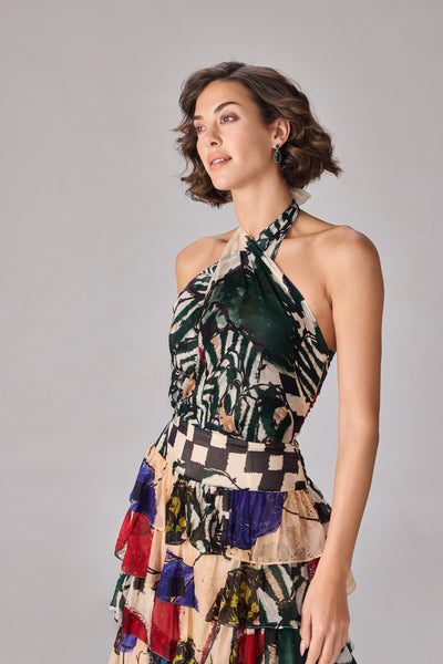 Saaksha & Kinni Etta Dress indian designer wear online shopping melange singapore