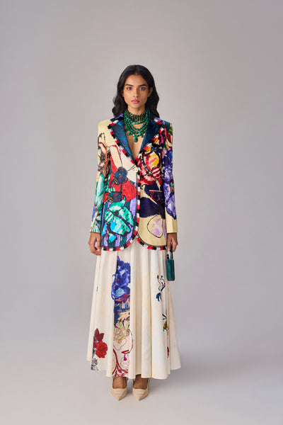 Saaksha & Kinni Evie Blazer indian designer wear online shopping melange singapore