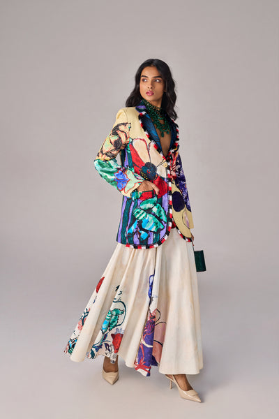 Saaksha & Kinni Evie Blazer indian designer wear online shopping melange singapore