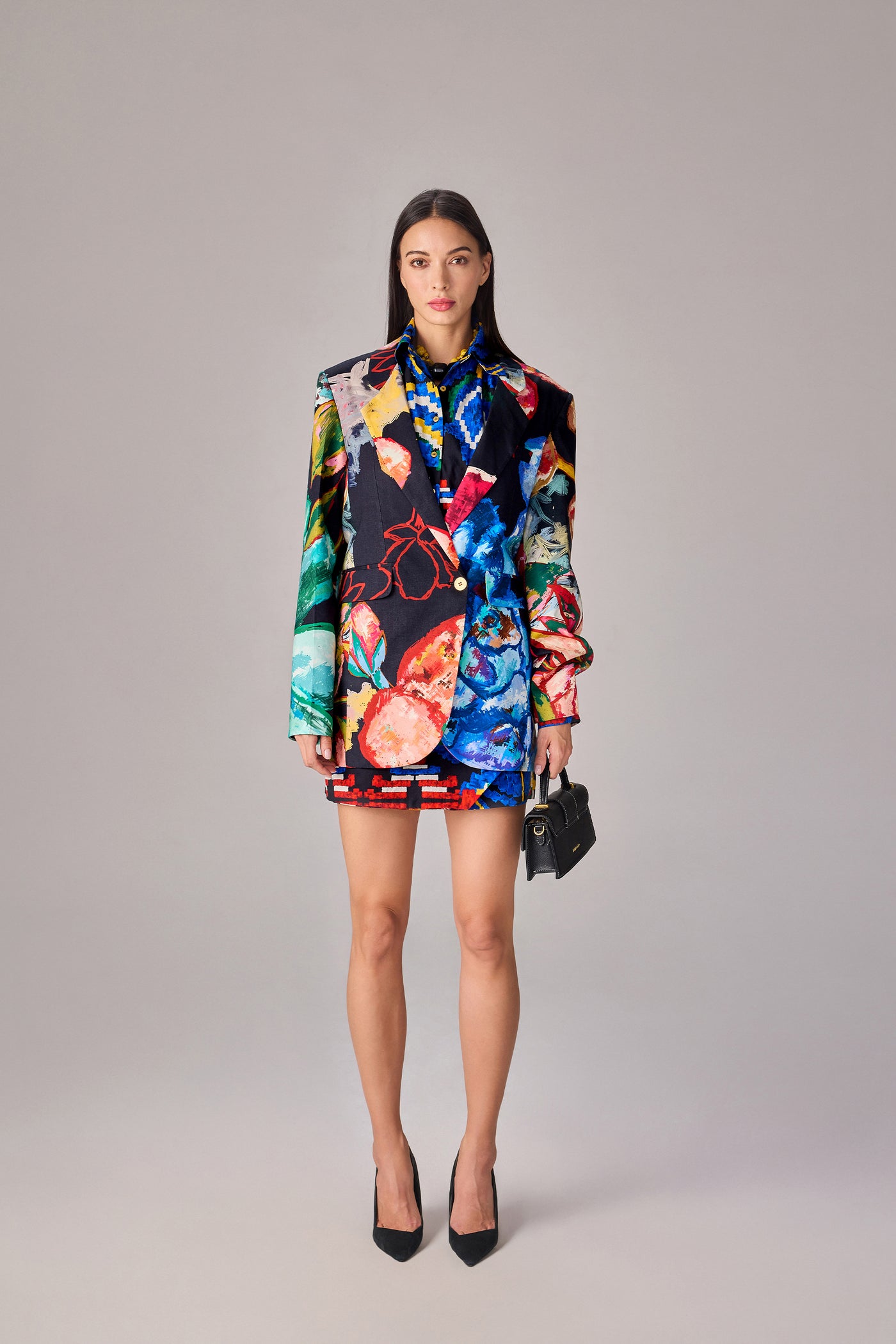 Saaksha & Kinni Gaia Blazer indian designer wear online shopping melange singapore