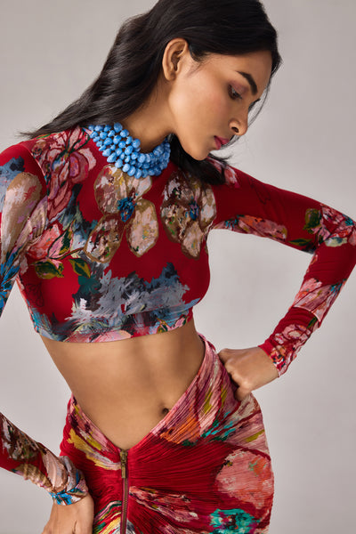 Saaksha & Kinni Gigi Blouse indian designer wear online shopping melange singapore