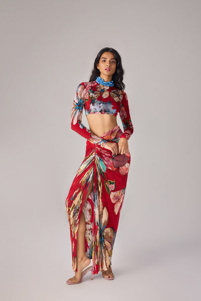 Saaksha & Kinni Gigi Blouse indian designer wear online shopping melange singapore